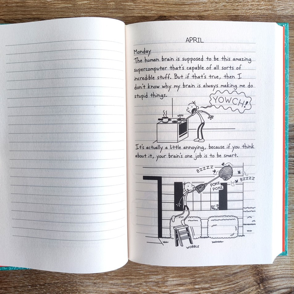 Diary of a Wimpy Kid: No Brainer (Book 18) by Jeff Kinney : Booksetgo –  BOOKSETGO