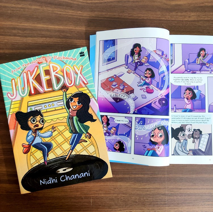 Jukebox A New Graphic Novel by Nidhi Chanani Booksetgo BOOKSETGO