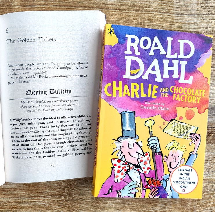 –　the　Chocolate　Roald　and　by　Dahl　Charlie　BOOKSETGO　Factory　Booksetgo