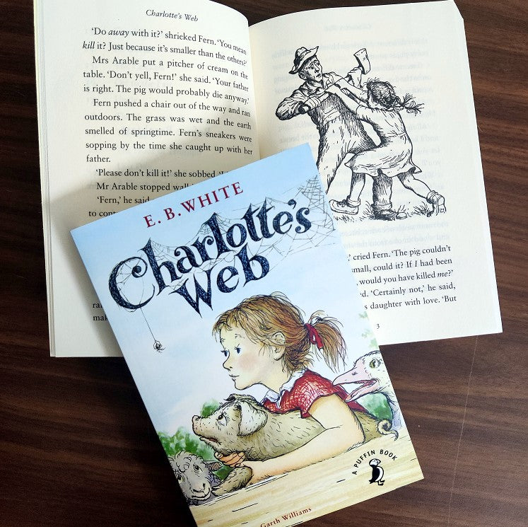 Charlotte's Web (A Puffin Book) by E. B. White : Booksetgo – BOOKSETGO