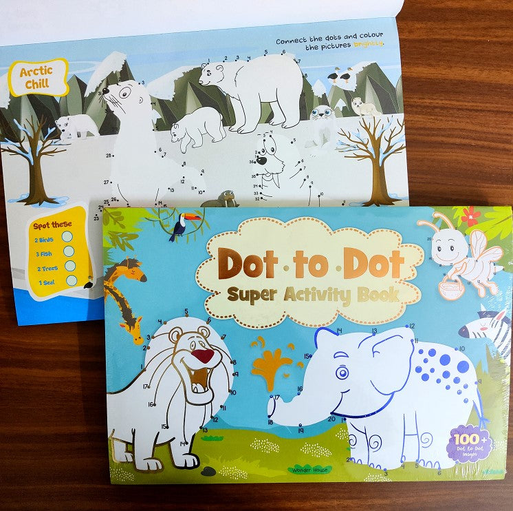 Dot to Dot Super Activity Book by Wonder House Books Editorial ...