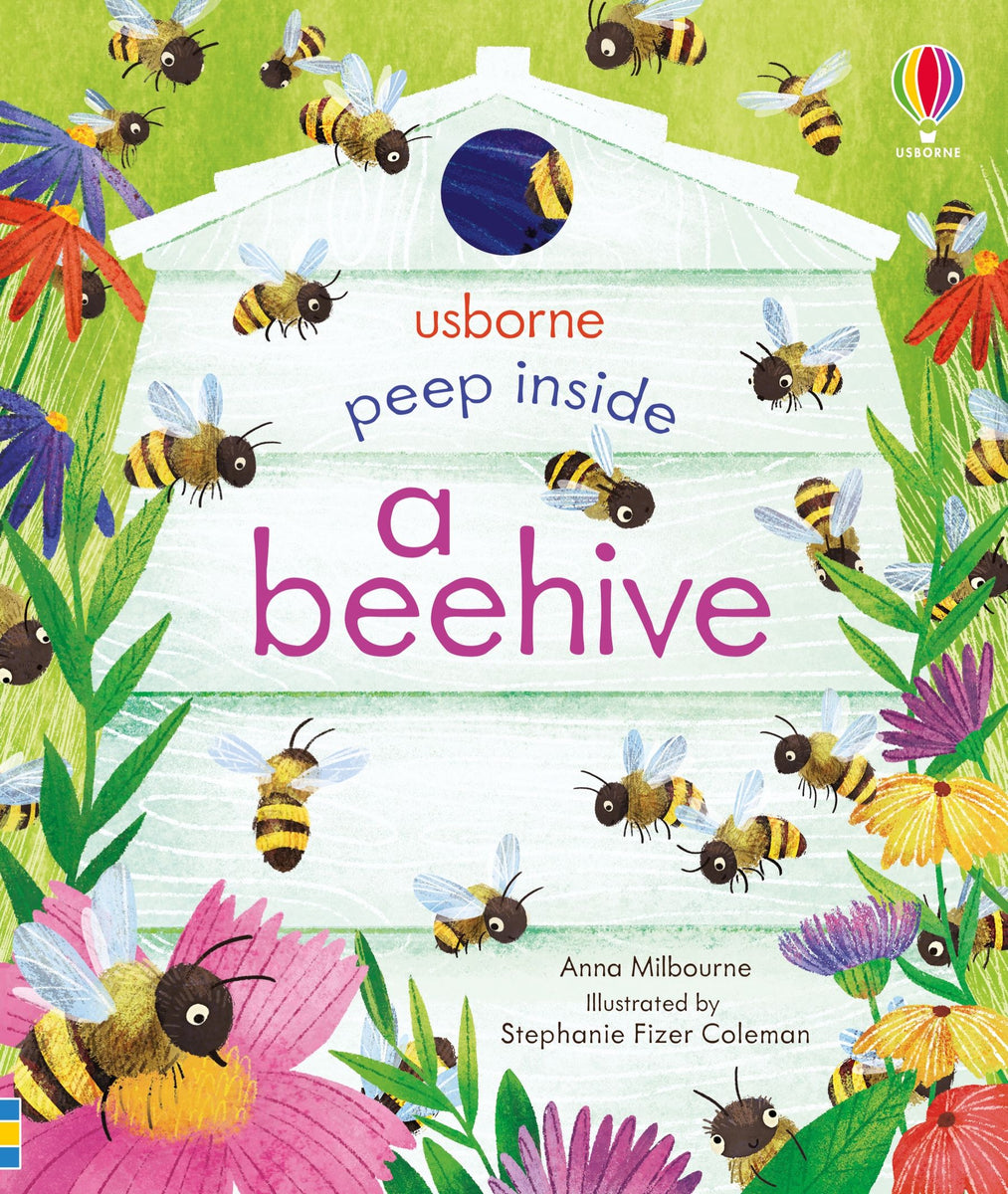 Peep Inside a Beehive (Usborne) by Anna Milbourne : Booksetgo