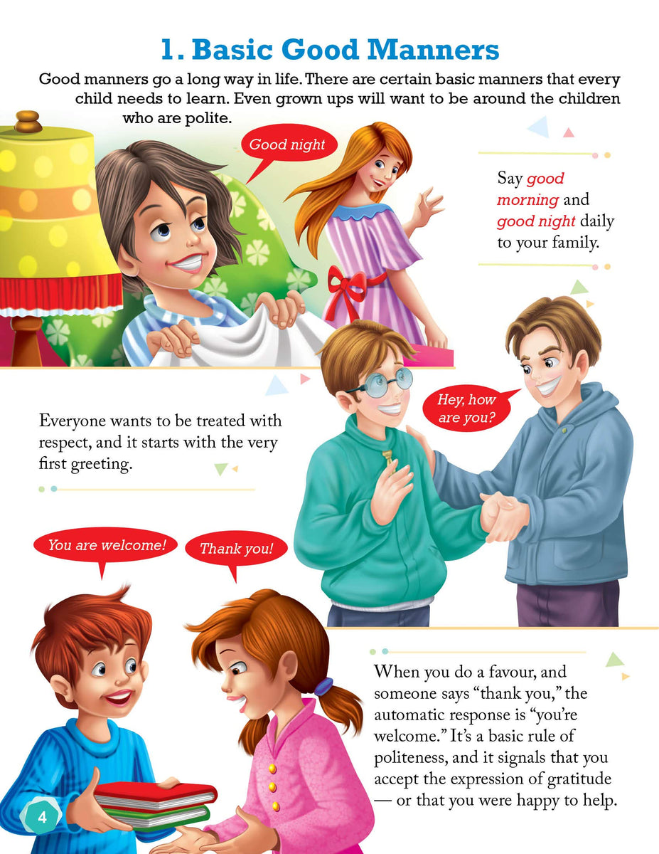 Etiquette for Children Book 1 : A Guide To Teach Good Behaviour by ...