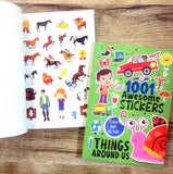 1001 Awesome Stickers - Things around us
