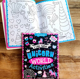 Unicorn World Activities - I Can Solve Activity Book for Kids Age 4- 8 Years