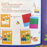 1500 Mosaic Stickers Book 3 with Colouring Fun - Sticker Bok for Kids Age 4 - 8 years