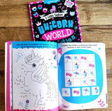 Unicorn World Activities - I Can Solve Activity Book for Kids Age 4- 8 Years