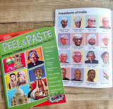 Peel and Paste Pictorial Sticker Book For School Projects (Book 4)