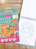 Style Studio Fashion Sketch Activity Book 2