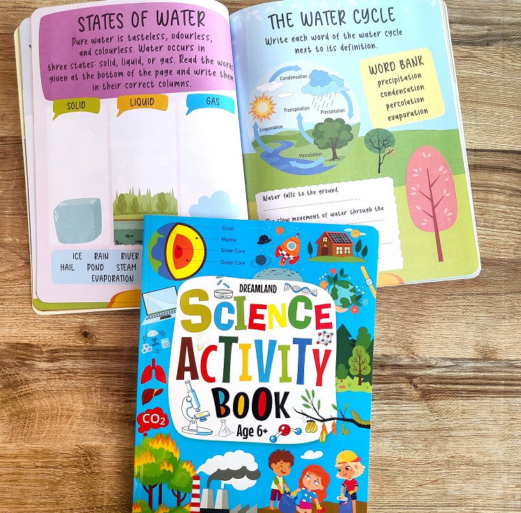 Science Activity Book - Age 6+ by Dreamland Publications : Booksetgo ...