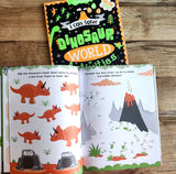Dinosaur World Activities - I Can Solve Activity Book for Kids Age 4- 8 Years