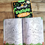 Dinosaur World Activities - I Can Solve Activity Book for Kids Age 4- 8 Years