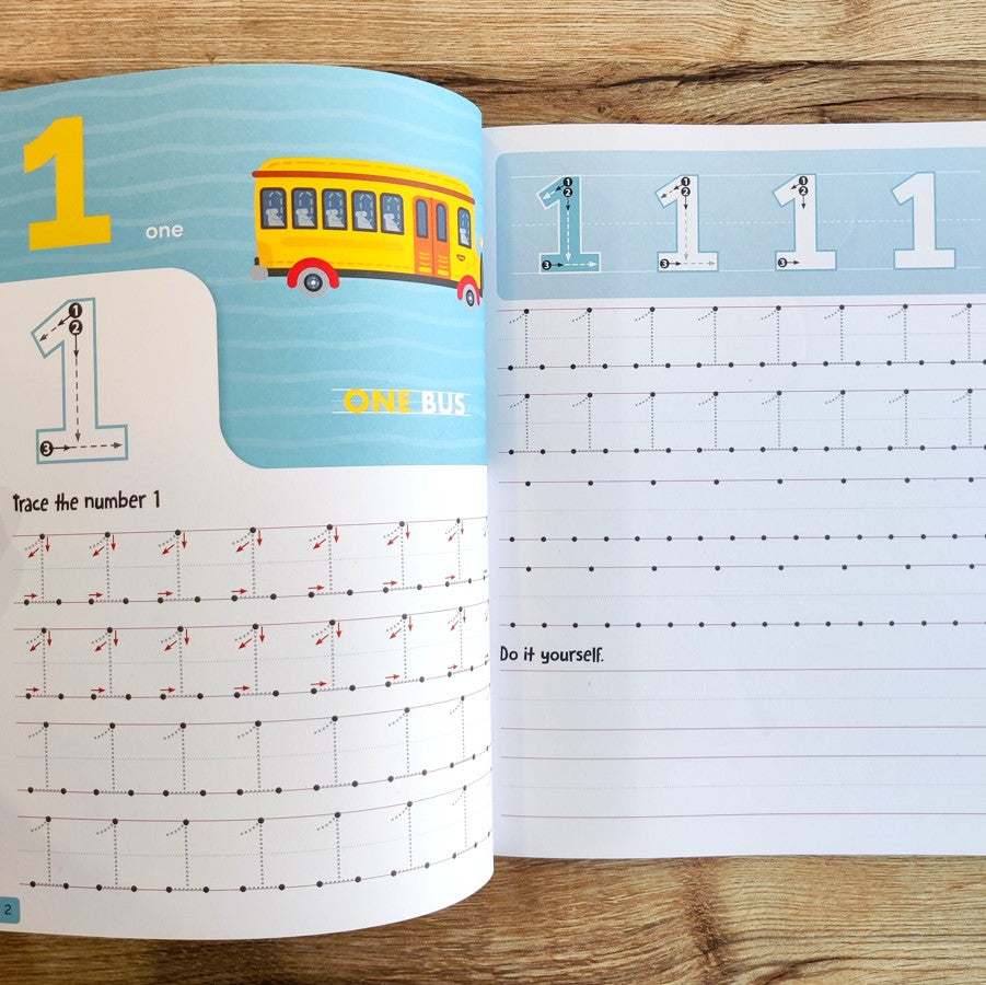 Let’s Learn Writing: Numbers 1 to 20 by Penguin Books : Booksetgo ...