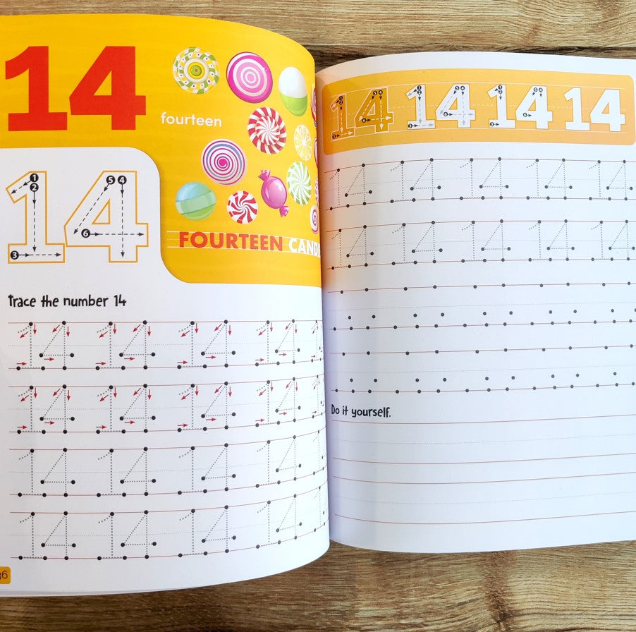 Let’s Learn Writing: Numbers 1 to 20 by Penguin Books : Booksetgo ...