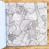 Nature Doodle Coloring Book : Tear Out Sheets Coloring Book for Children