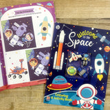 Welcome to the Space (with amazing toy erasers)