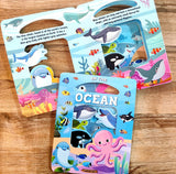 Die Cut Window Board Book - In the Ocean