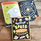 Space World Activities - I Can Solve Activity Book for Kids Age 4- 8 Years