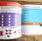 Amazing Fractions Activity Book For Children - 80+ Activities