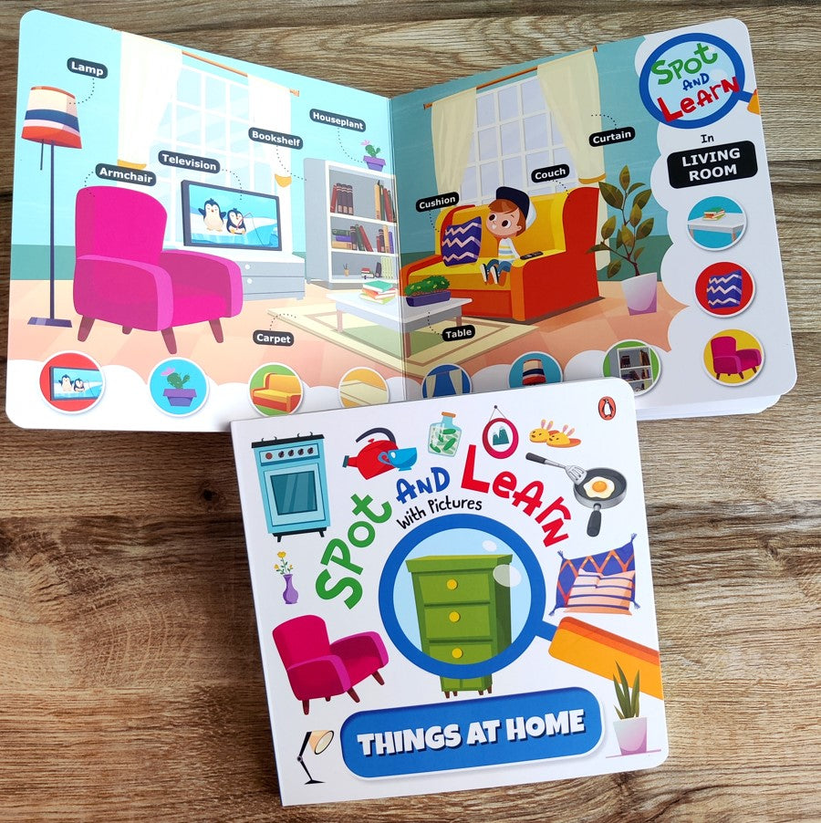 Spot and Learn with Pictures: Things at Home by Penguin Select ...