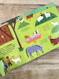 A Walk on the Farm: A lift-the-flap board book