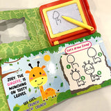 How to Draw - Wipe Scratch tablet with Duster Board