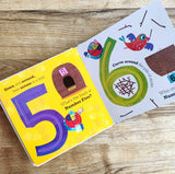 Mr. Snail's Counting Trails (Board Book)