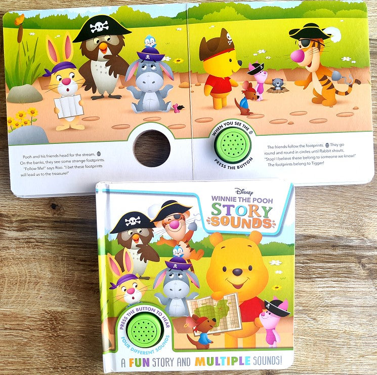 Disney Baby Winnie The Pooh: Story Sounds by Disney Booksetgo