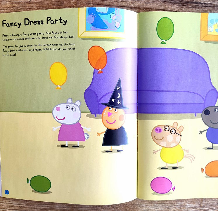 Peppa Pig: Peppa Dress-Up Sticker Book by Ladybird : Booksetgo – BOOKSETGO