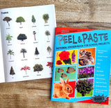 Peel and Paste Pictorial Sticker Book For School Projects (Book 1)