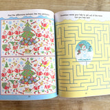 Christmas Activity Book for Kids - Fun Puzzles, Coloring, Mazes & More | Ages 4–8