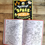 Space World Activities - I Can Solve Activity Book for Kids Age 4- 8 Years