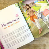 Dashavatar Stories: 10 Illustrated Stories of Lord Vishnu's Avatars for Children