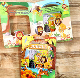 Die Cut Window Board Book - In the Jungle