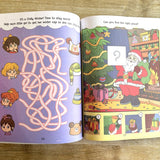 Christmas Activity Book for Kids - Fun Puzzles, Coloring, Mazes & More | Ages 4–8
