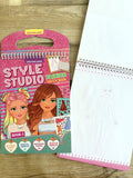 Style Studio Fashion Sketch Activity Book 1