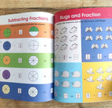 Amazing Fractions Activity Book For Children - 80+ Activities