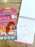 Style Studio Fashion Sketch Activity Book 1