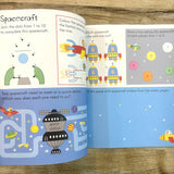 The Usborne Little Children's Space Activity Book (With 4 pages of stickers)