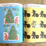 Christmas Activity Book for Kids - Fun Puzzles, Coloring, Mazes & More | Ages 4–8