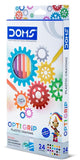 DOMS Optigrip Plastic Crayons - 24 Shades