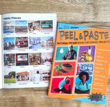 Peel and Paste Pictorial Sticker Book For School Projects (Book 2)