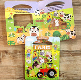 Die Cut Window Board Book - At the Farm