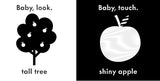 Baby Touch: My First Book: a black-and-white cloth book