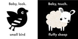 Baby Touch: My First Book: a black-and-white cloth book