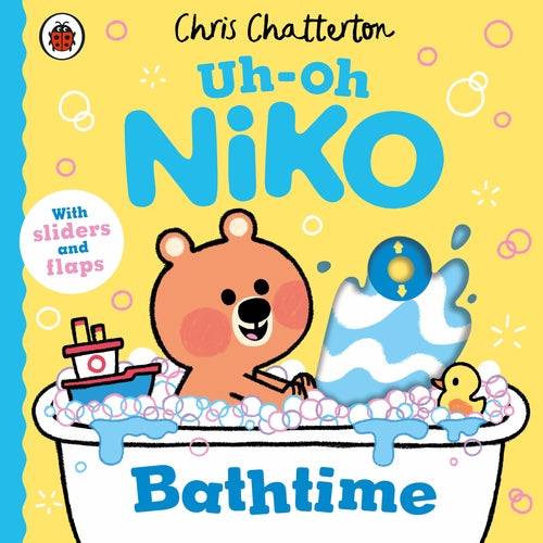 Uh-Oh, Niko: Bathtime (a push, pull and slide story)