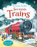 See Inside Trains (Usborne Flap Books)