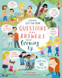 Lift-the-flap Questions and Answers about Growing Up (Usborne)