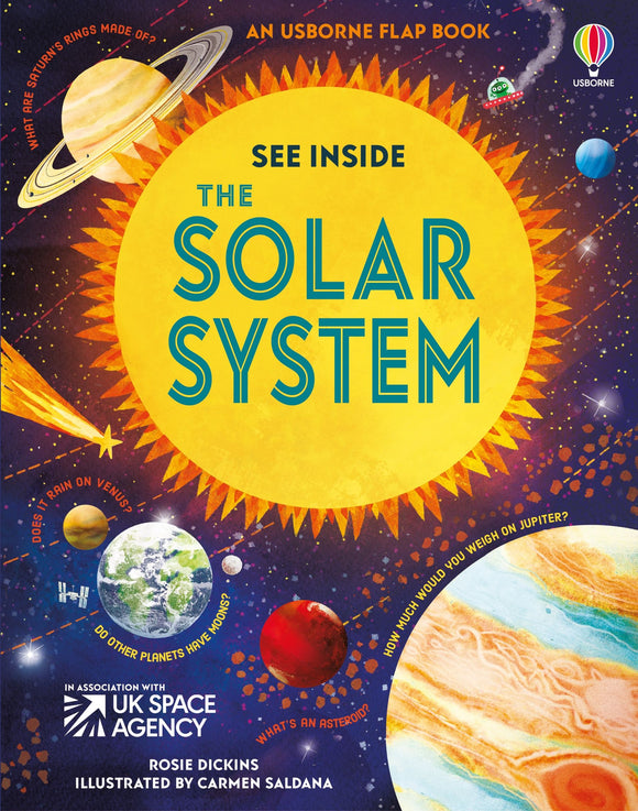See inside the Solar System (An Usborne Flap Book)