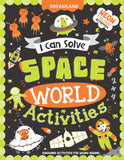 Space World Activities - I Can Solve Activity Book for Kids Age 4- 8 Years